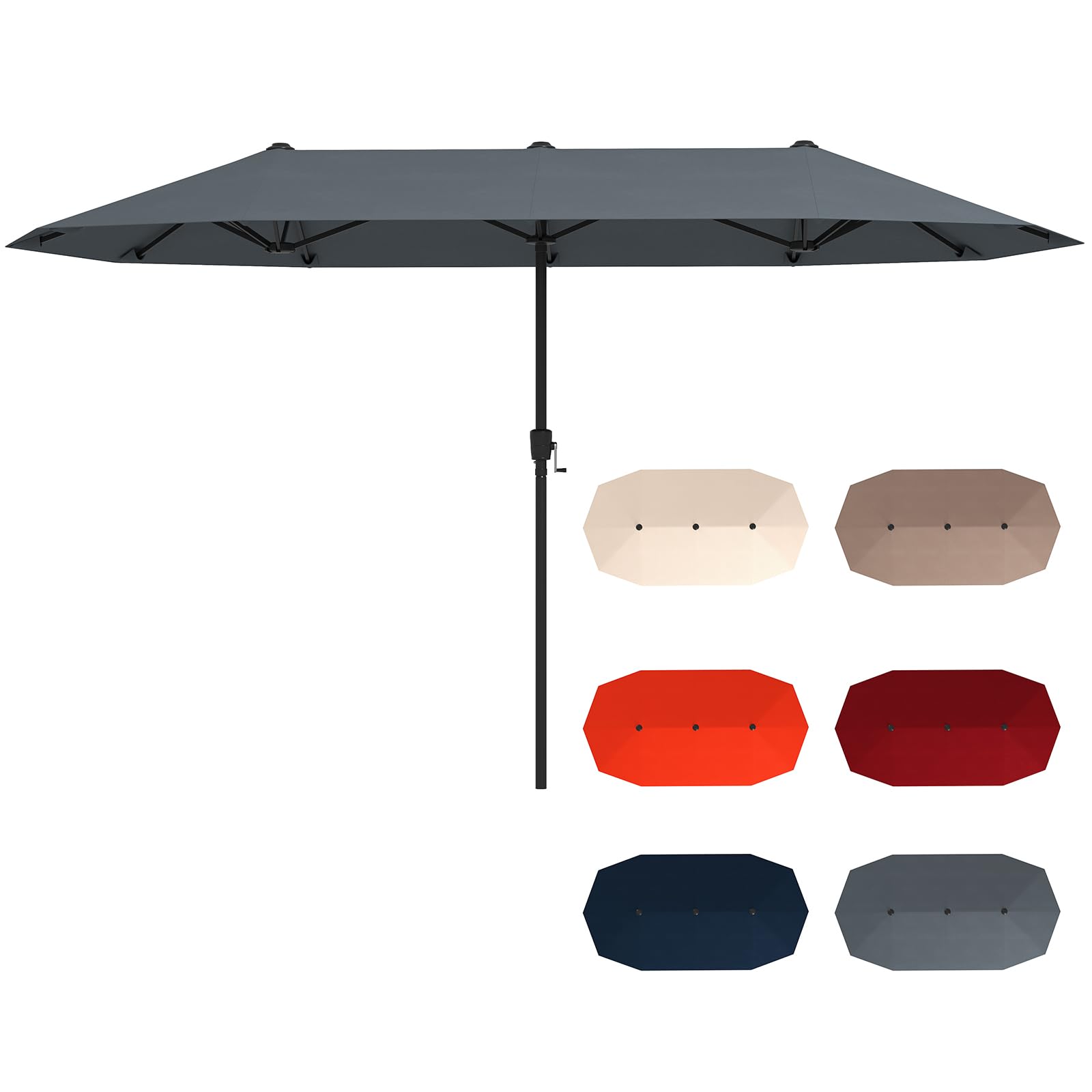 Tangkula 13 FT Large Patio Umbrella